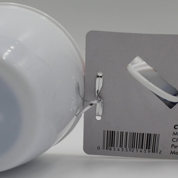 Chef Craft Select Plastic Measuring Cups 1/4, 1/3, 1/2, and 1 cup White and Blue - Picture 4 of 4